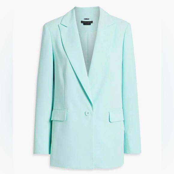 Alice + Olivia Pale Blue Blazer - Picture 3 of 7